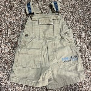 Boys Khaki Overalls